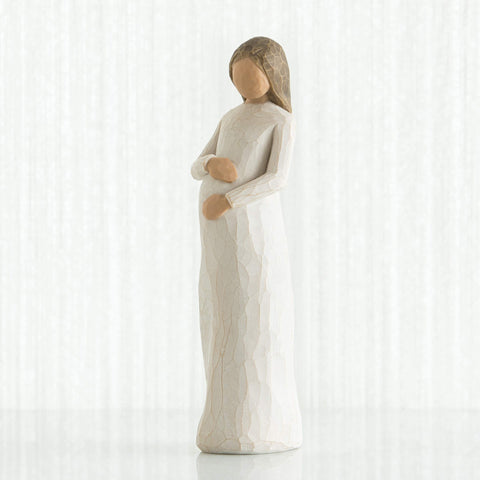 Willow Tree Cherish card with Awaiting a miracle text