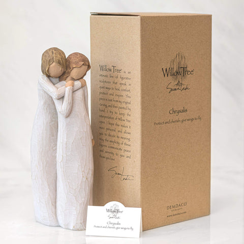 Willow Tree Chrysalis gift packaging ready for thoughtful gifting occasions.