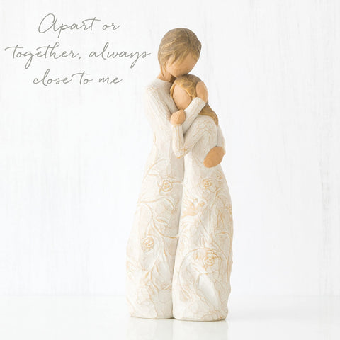 Willow Tree Close to Me: boxed gift packaging for easy gifting.