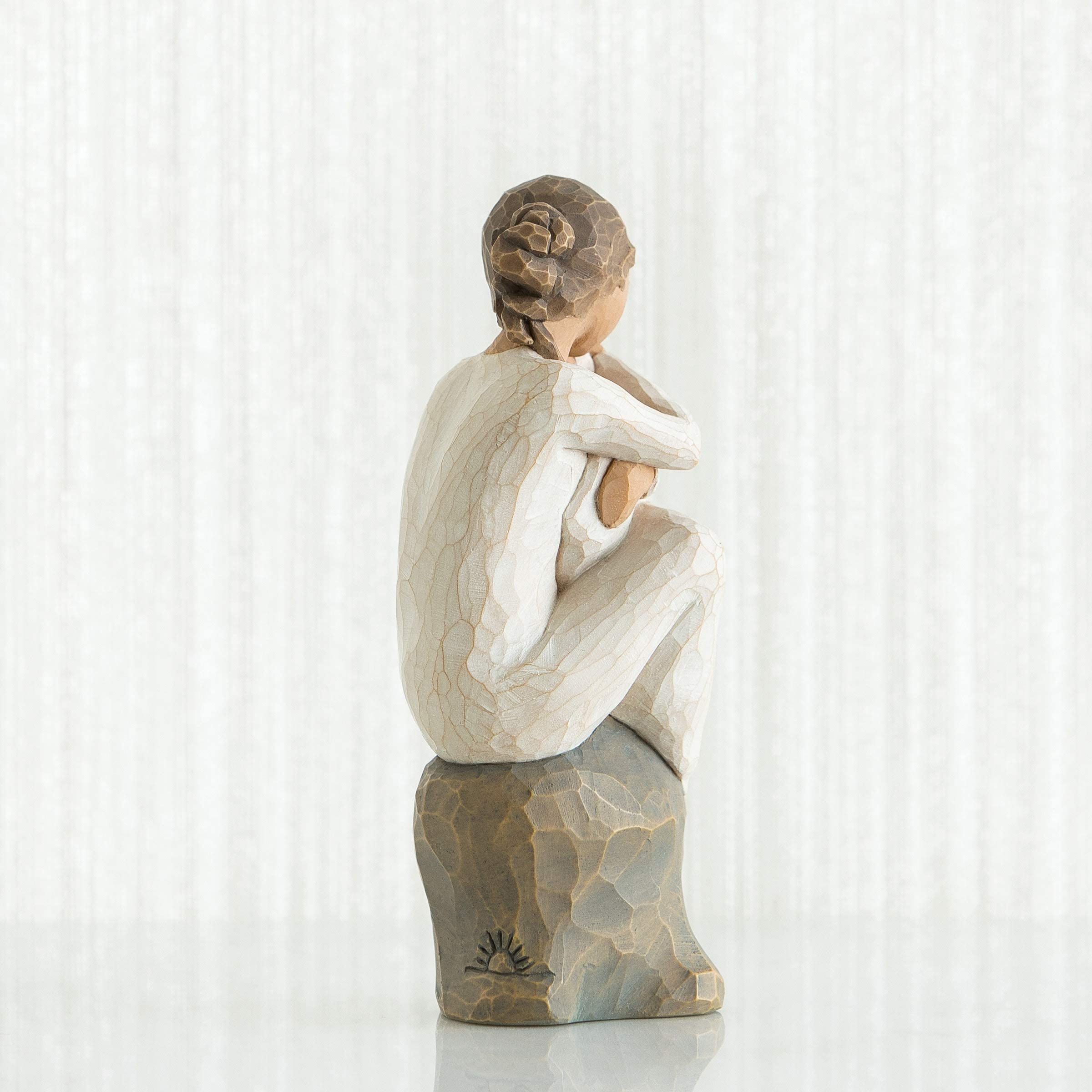 Willow Tree Guardian enclosure card shows the loving sentiment