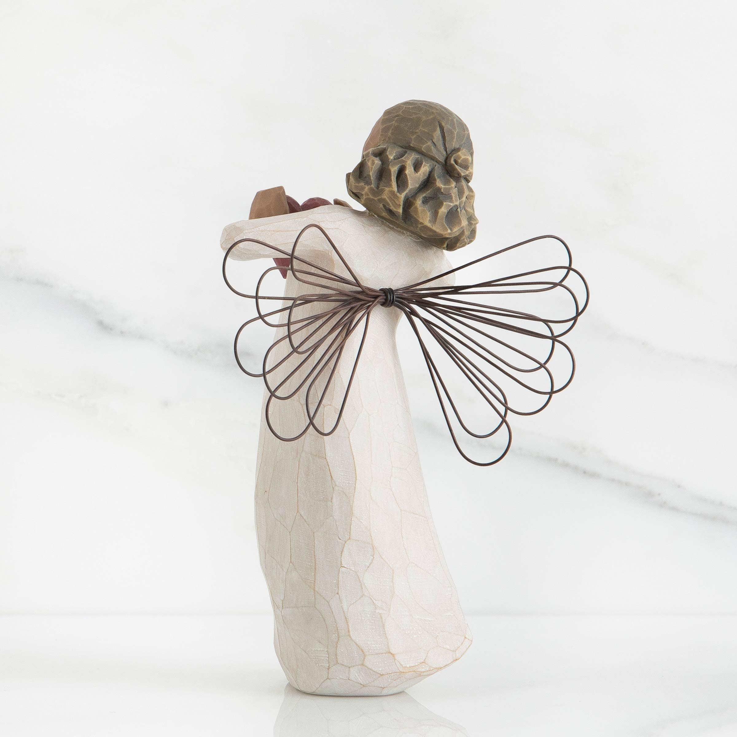 Willow Tree hand-painted resin figure details, perfect for a thoughtful wedding or anniversary gift.