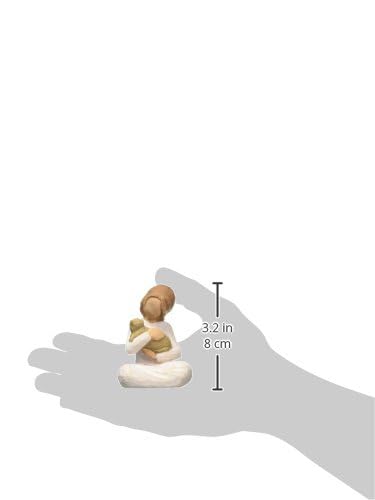 Willow Tree hand-painted resin figure showcases detailed craftsmanship.