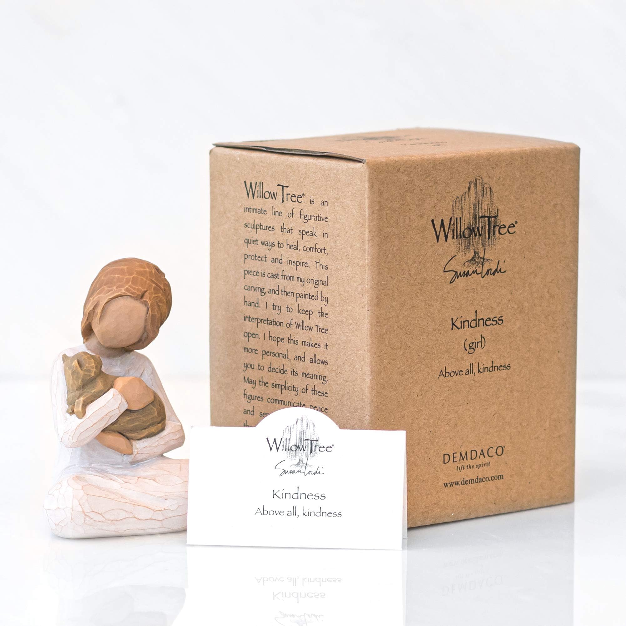 Willow Tree creator Susan Lordi hand-carved original design.