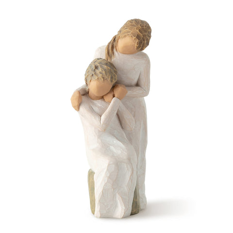 Willow Tree Loving My Mother figure in embrace, a tender display of support and care.