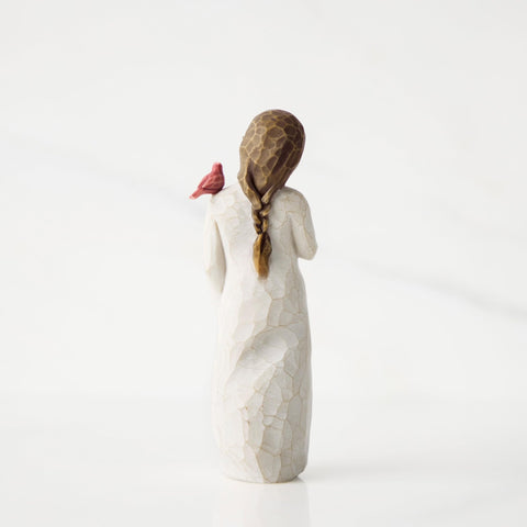 Willow Tree Messenger sentiment enclosure card enhances heartfelt gifting.