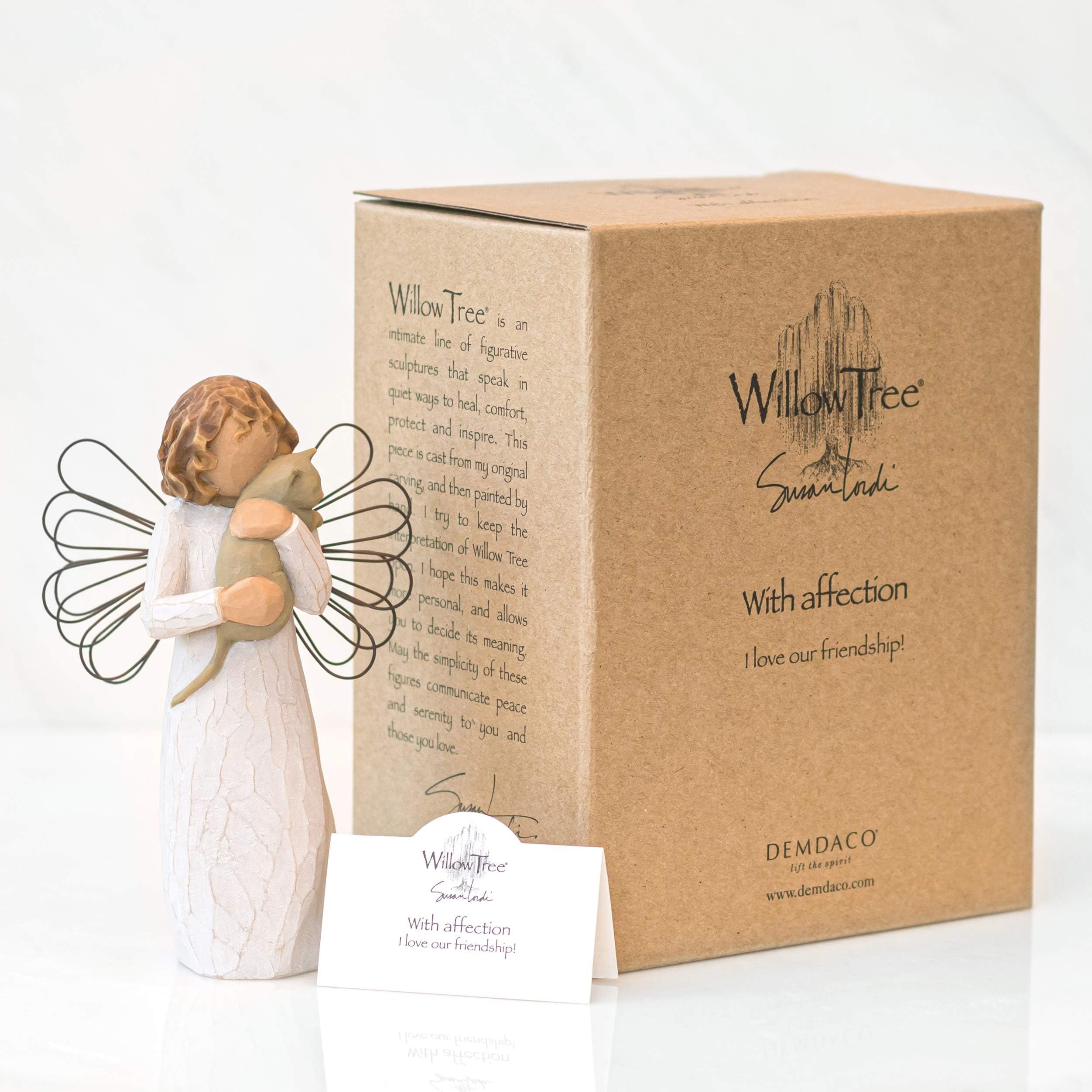 Willow Tree pet-lovers gift figurine adds sentiment to cozy living spaces