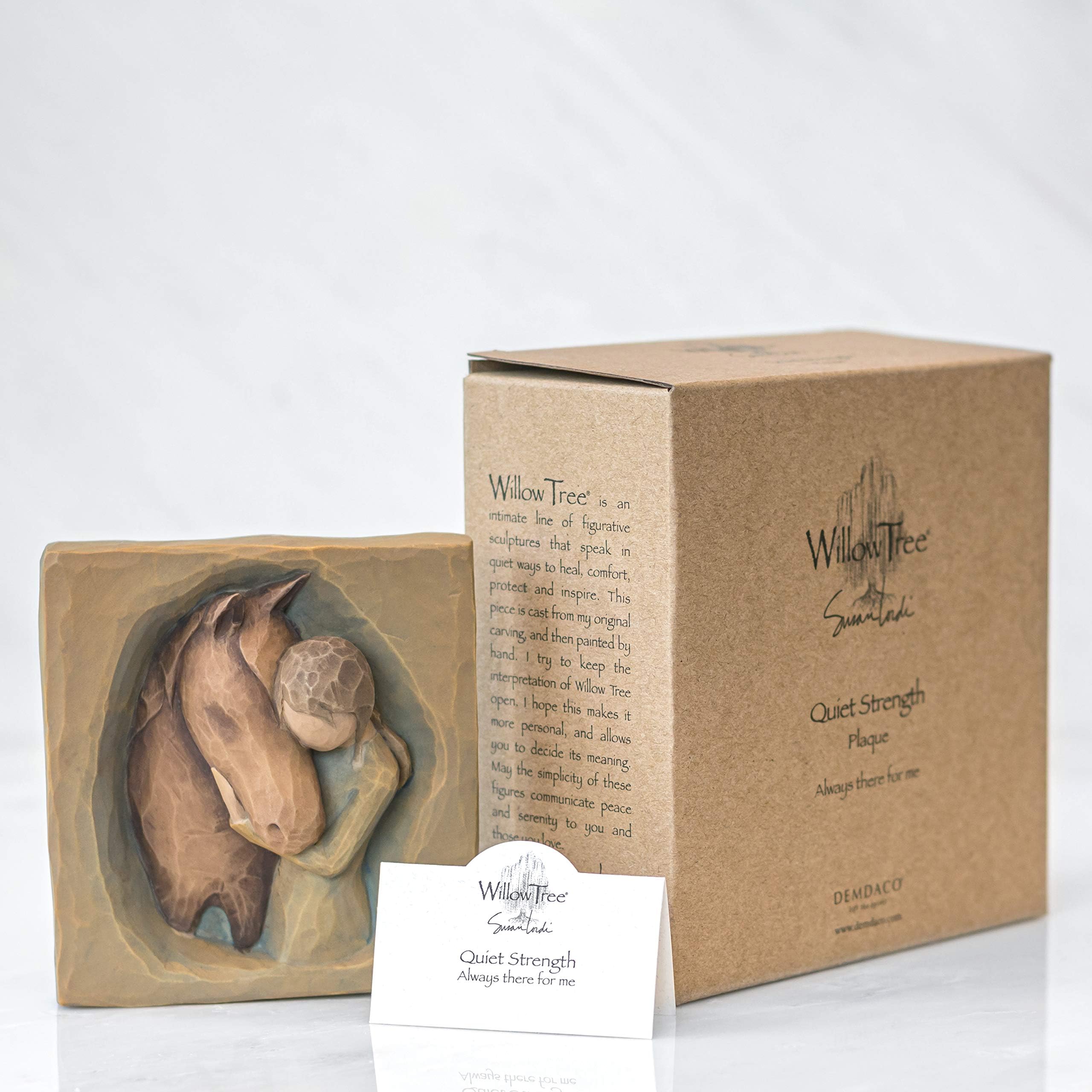 Willow Tree Quiet Strength: gift-ready packaging for thoughtful gifting moments.