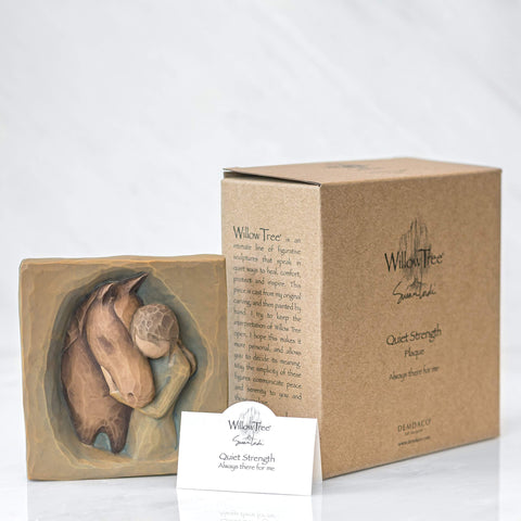 Willow Tree Quiet Strength: gift-ready packaging for thoughtful gifting moments.