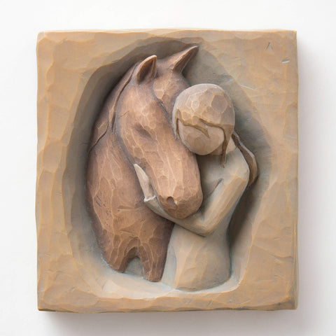 Willow Tree Quiet Strength: carved by hand from Susan Lordi's original sculpture.