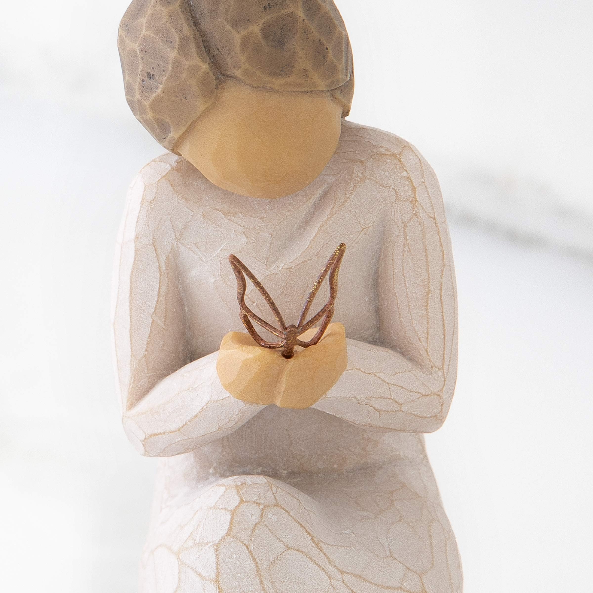 Willow Tree Quiet Wonder ready-to-display sculpture on shelf or mantel