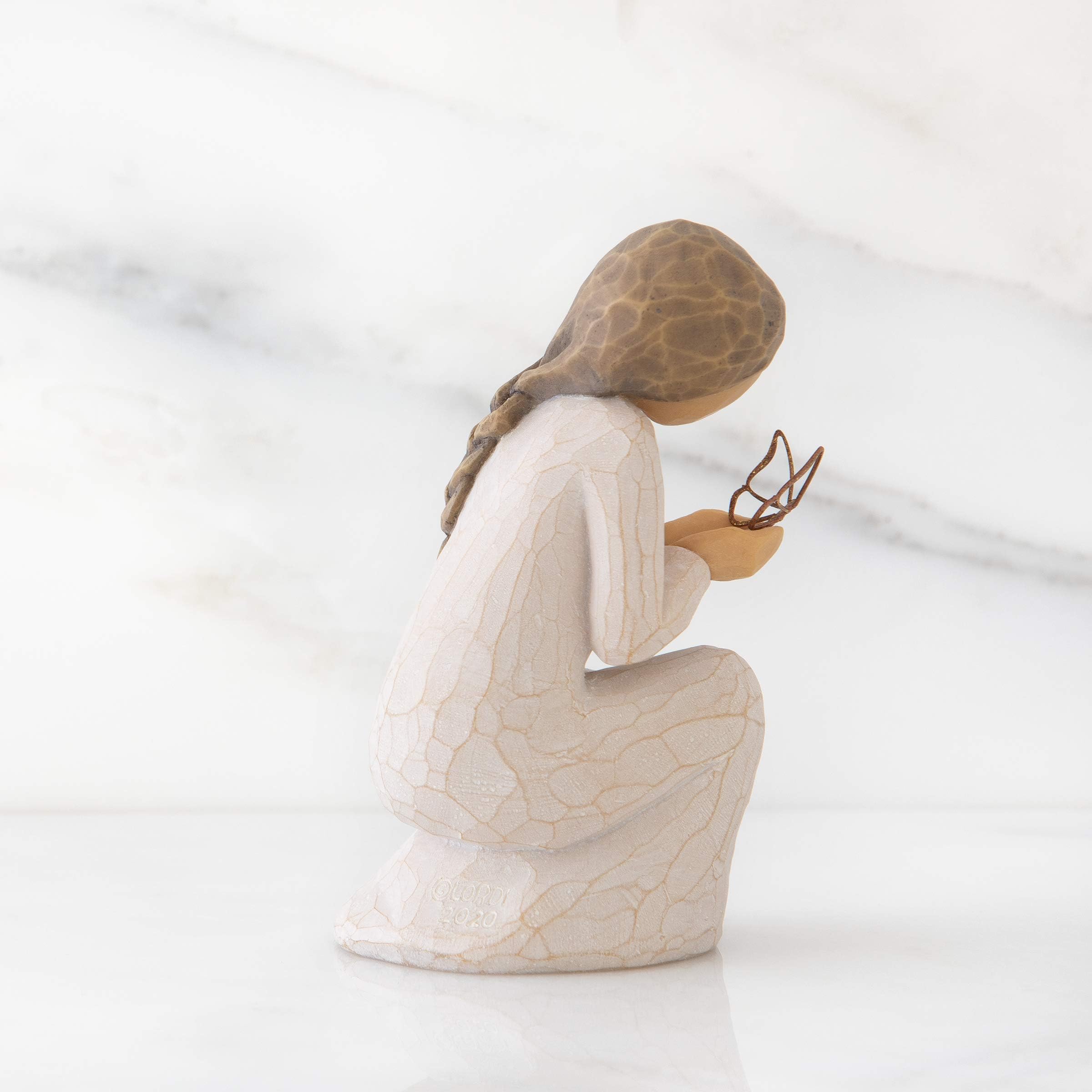 Willow Tree Quiet Wonder resin cast of Susan Lordi original carving