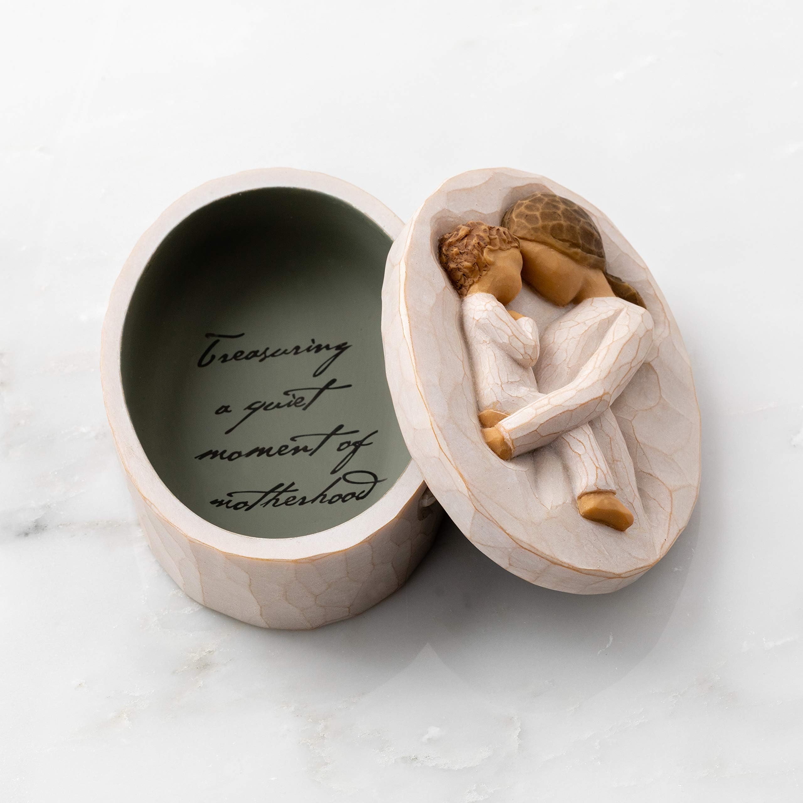 Willow Tree Tenderness packaging is ready for gifting with enclosure card included.