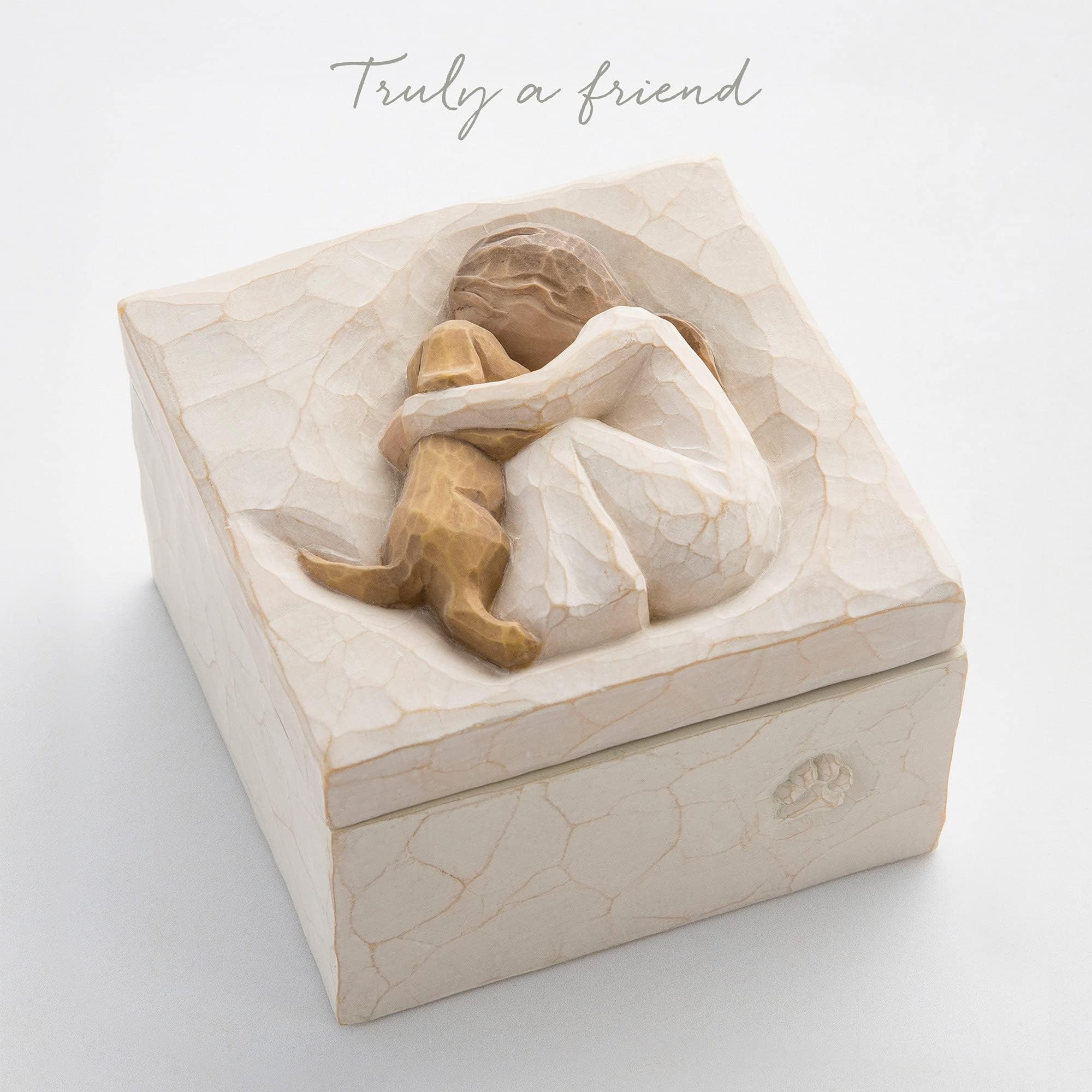 Enclosure card included with Willow Tree True keepsake box for gifting