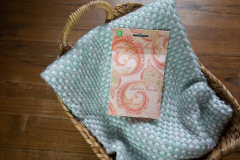 WillowBrook Summer Romance sachet adds coconut hints to linen storage for a fresh feel.