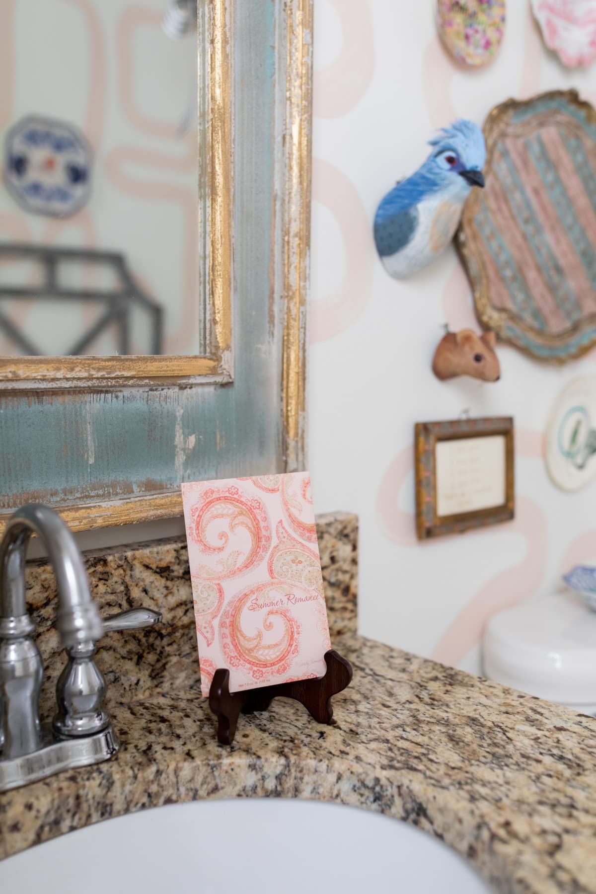 WillowBrook Summer Romance sachet contains essential oils for lasting fragrance release.