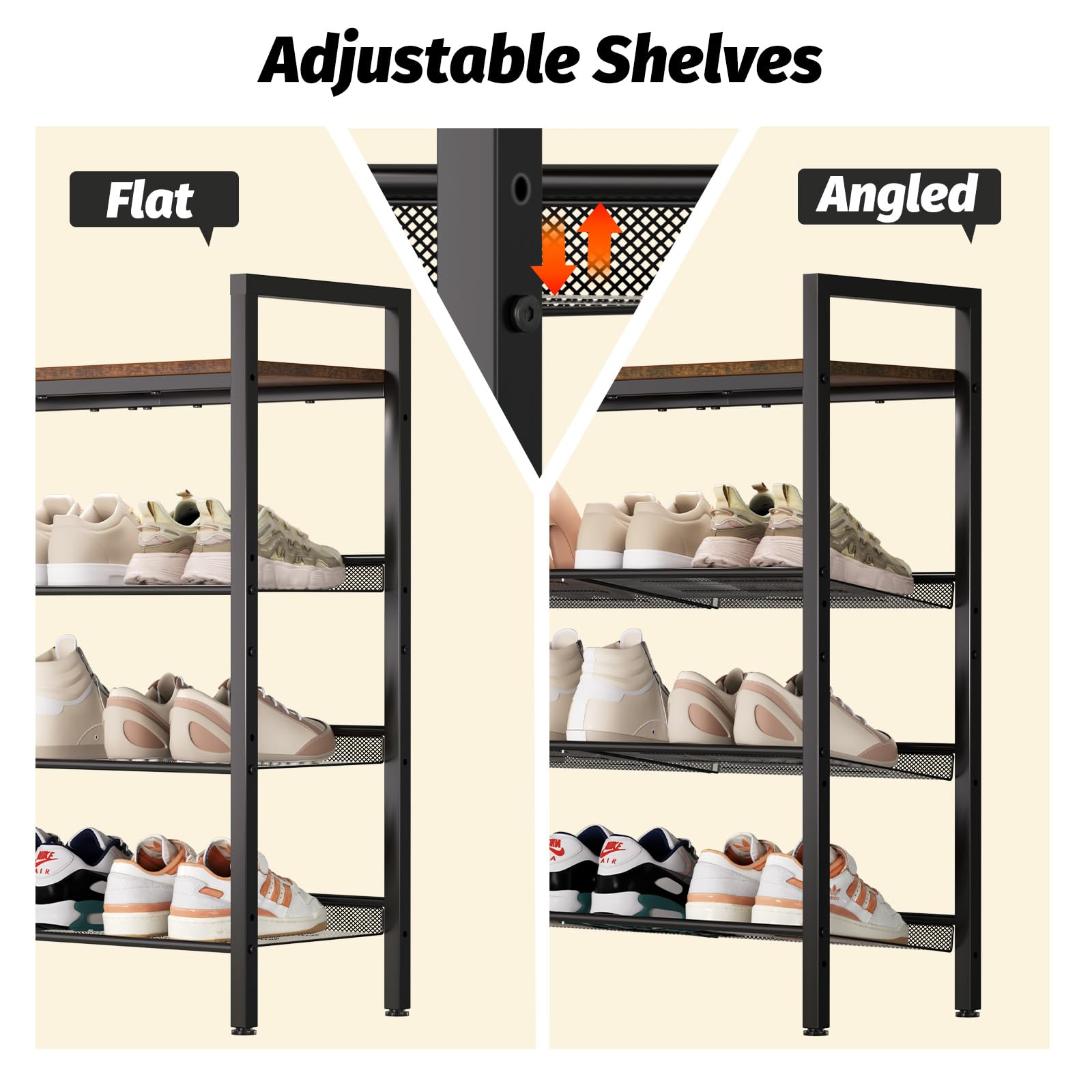 WIN4ALL side handles ideal for umbrellas and bags in entryways.