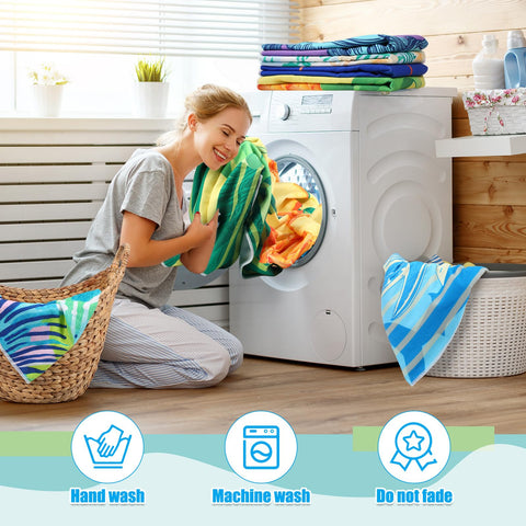 Windkream gift-ready 12-pack towels, a colorful beach set for gifting occasions.