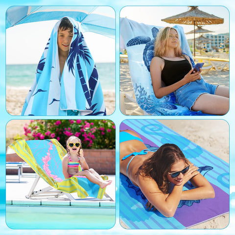 Windkream travel-friendly towels, compact and easy to pack for trips.