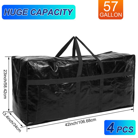 Windyun 57-gallon bags with open top for easy packing.