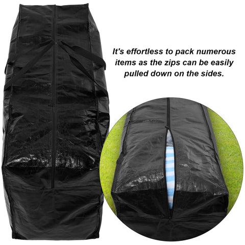 Windyun black heavy-duty storage bags protect moisture-prone items.