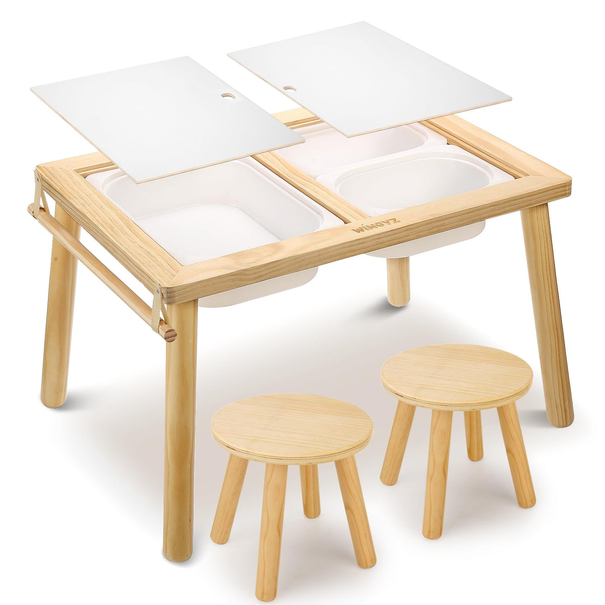 Wingyz Sensory Table and Chair Set in a dining area; sturdy and child-friendly for meals.