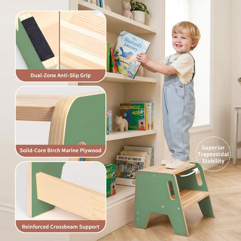 WINGYZ stool with 200lb capacity handles both kids and adults safely