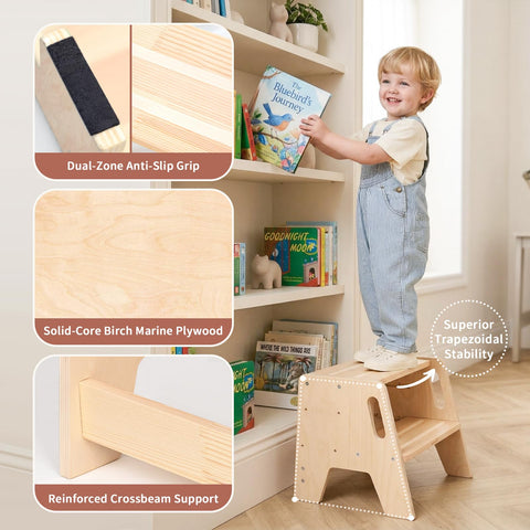 WINGYZ 200lb capacity stool supports kids and adults with stability