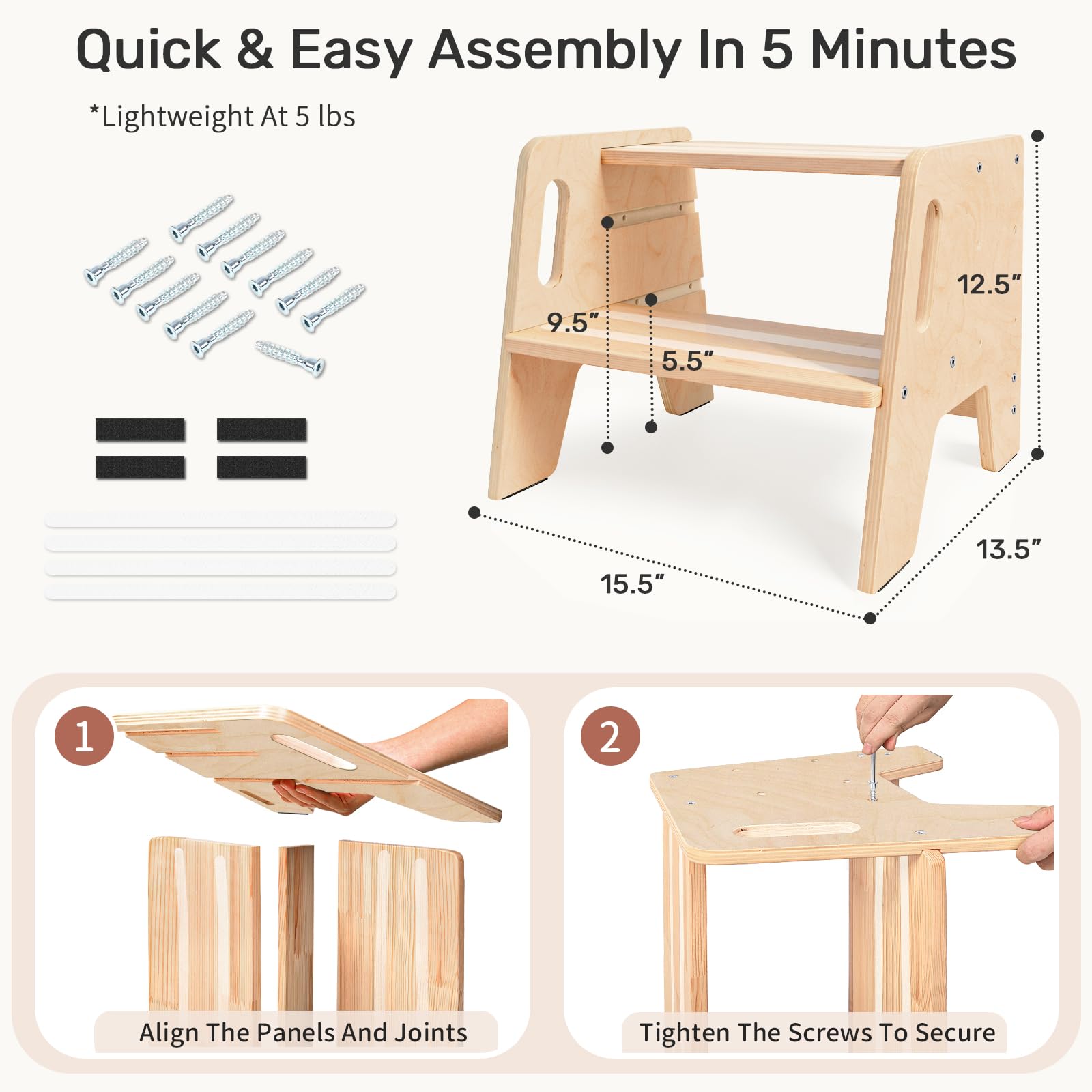 WINGYZ ideal for kitchen and bathroom tasks supporting toddler independence