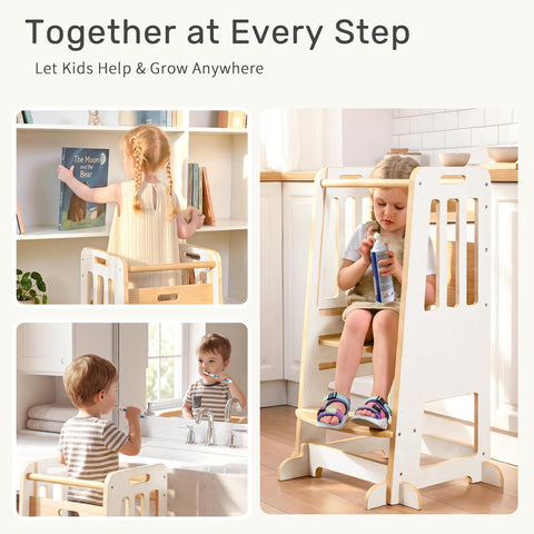 WINGYZ Toddler Tower portable design for room-to-room use.