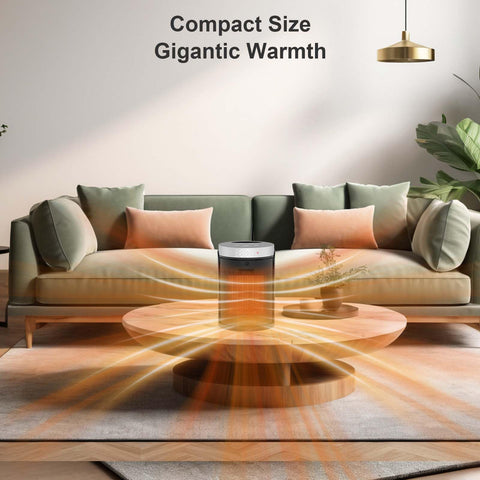 WINHL space heater safety features include overheat protection for peace of mind.