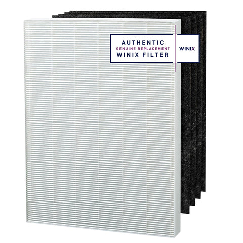 Winix 115115 True HEPA filter close-up showing high efficiency air capture