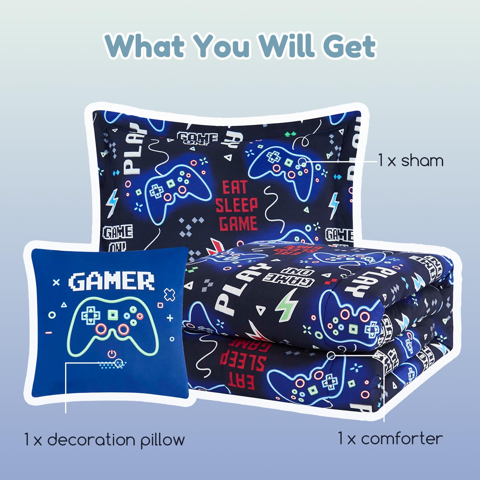 Wink Deer 66x90 inches comforter offers snug warmth