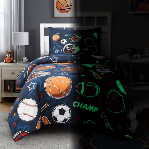 Wink Deer flat sheet offers a roomy twin bed fit.