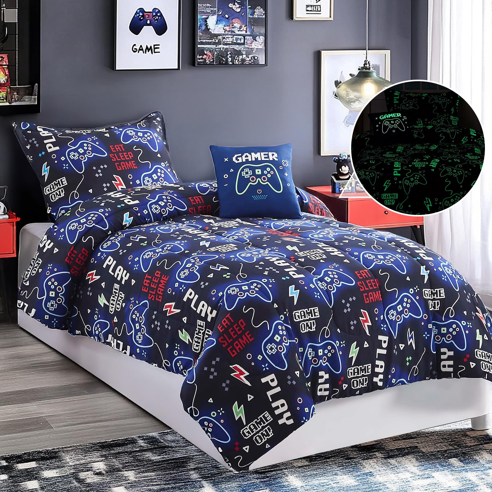 Wink Deer decor pillow accent adds character and coziness