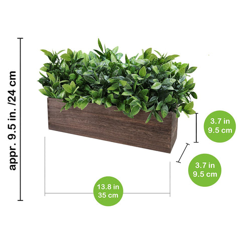 Winlyn boxwood mantel decor for rustic charm and easy setup