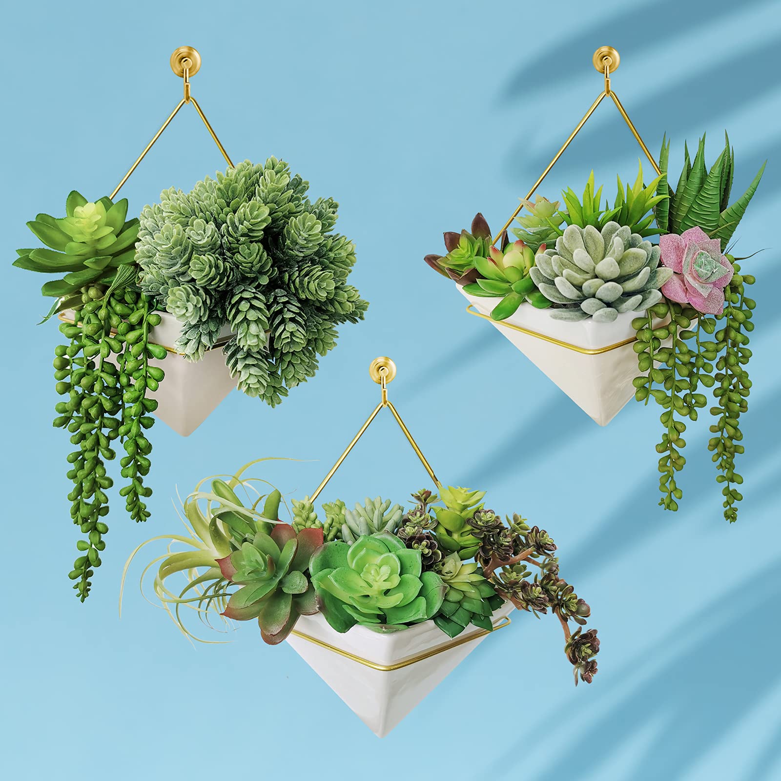 Winlyn flocked sedum hops stem adds texture to arrangements