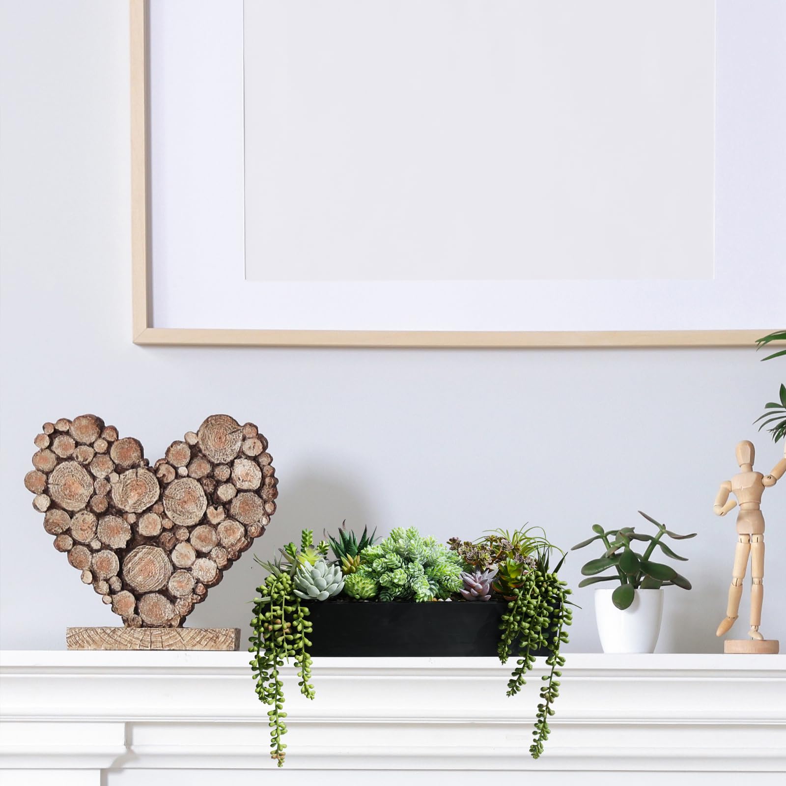 Winlyn maintenance-free greenery requires no watering or sunlight.