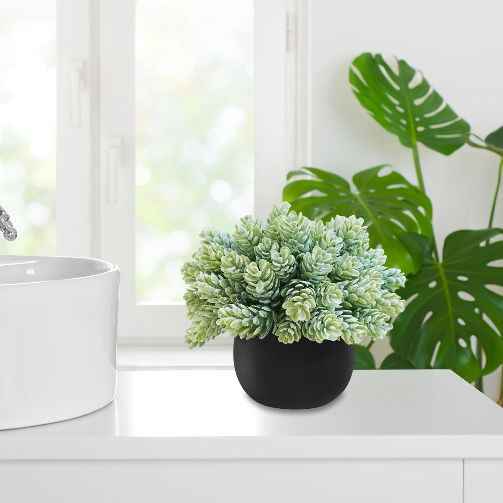 Winlyn trio elevates farmhouse-inspired decor on shelves and mantels