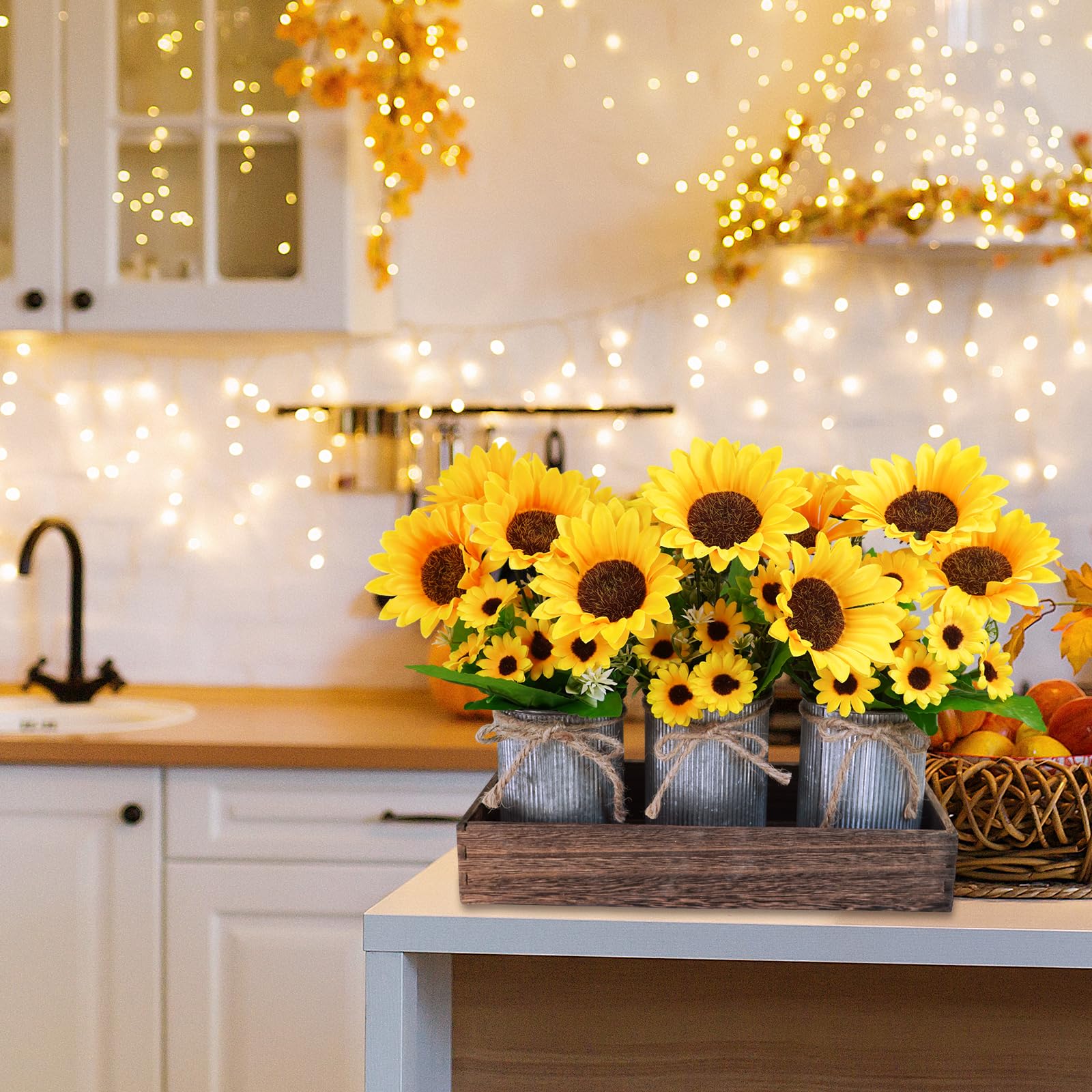 Winlyn seasonal sunflowers decor for spring, summer, and fall celebrations
