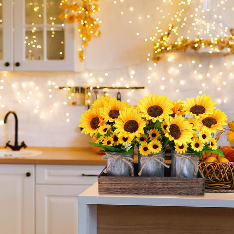 Winlyn seasonal sunflowers decor for spring, summer, and fall celebrations