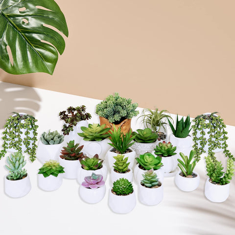 Winlyn string of pearls artificial plant ideal for table centerpieces