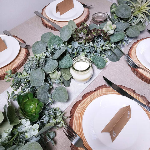 Winlyn lightweight garland ideal for destination weddings and easy setup.
