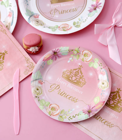 Winoo Design princess party setup shows ready-to-use decor ideas
