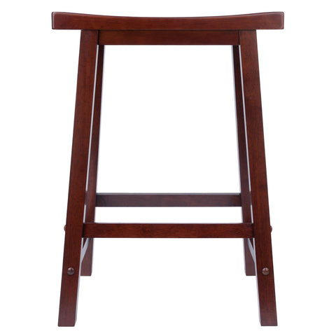 Winsome Satori saddle seat ergonomic design supports comfortable, everyday dining.