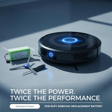 WirelessFinest 4000mAh A800 battery ensures smooth operation across Amarey models for longer runs.