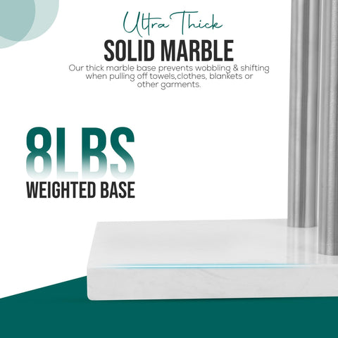WISATO anti-slip base pads keep the rack steady and protect floors.