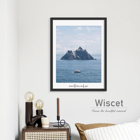 Wiscet safe packaging protects frames during shipping and arrival.