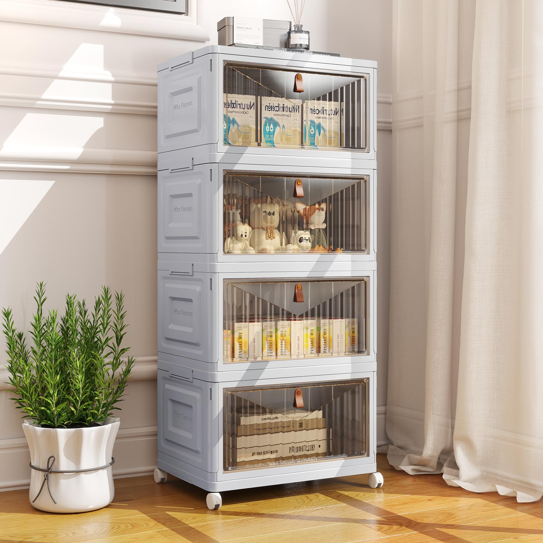 Dorm room storage solution by Wise Oannes, folding when not in use