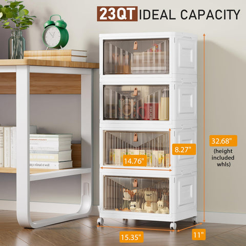 Wise Oannes foldable storage bin saves space when not in use in apartments.