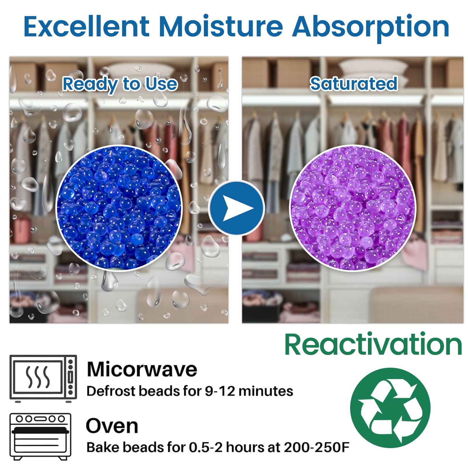 Wisesorb beads in an airtight container protecting valuables from humidity.